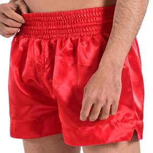 Pantalones Cortos Deportivos para Hombre, Muay Thai, Satén, Cintura Elástica, Entrenamiento, Kickboxing, Ligeros, Coloridos, Top para Hombre, Muay Thai, Artes Marciales - Product Image 3