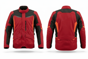 แจ็คเก็ตมอเตอร์ไซค์สีน้ำตาลเรียบหรู ทนทาน กันน้ำ ระบายอากาศได้ดี พร้อมอุปกรณ์ป้องกันอย่างดี - Product Image 6