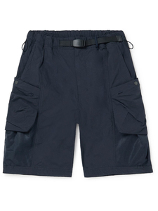 Nouveauté 2026 – Short cargo décontracté pour homme, coupe droite, avec empiècements en maille, taille élastique, effet froissé, couleurs personnalisables, imperméable - Product Image 6