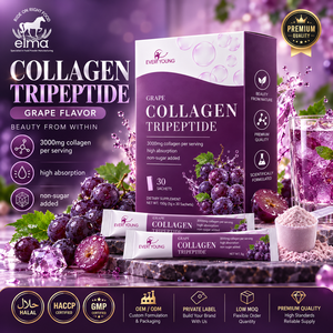 Beauty Blend Food Grade Collagen Booster Chewable <b>Tablets</b> <b>Vitamin</b> <b>C</b> Fruit Extracts Grape Melon Seeds Skin Health - Product Image 1