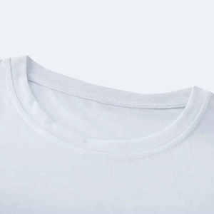 Camisetas de Cuello Redondo Personalizadas al por Mayor, 100% Algodón, Hombros Caídos, Ajuste Delgado de Alta Calidad para Hombre - Product Image 5