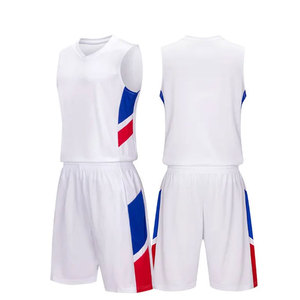 Men's Adult Basketball Jersey Customised Quick-drying Breathable Anti-UV Sleeveless Training Uniform Shirt Sportswear 100% - Product Image 1