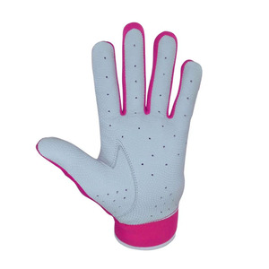 Custom Logo Leather Baseball Batting Gloves With Flexible Movement Design And Durable Palm <b>Padding</b> For Baseball <b>Practice</b> - Product Image 5