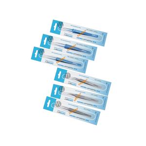 Kit de Pinzas para Trasplante Capilar FUE, Juego de 6 Piezas, Instrumentos Quirúrgicos ST/TI, Manuales, de Alta Calidad, con Certificación CE - Product Image 1