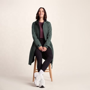 Chaqueta Softshell Impermeable para Mujer, Cortavientos, de Secado Rápido, con Capucha, Largo Regular, para Otoño e Invierno - Product Image 3