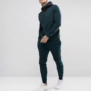 Nouveaux survêtements de jogging personnalisés en polyester pour hommes, vêtements de sport en polyester pour hommes, survêtement en vente - Product Image 2