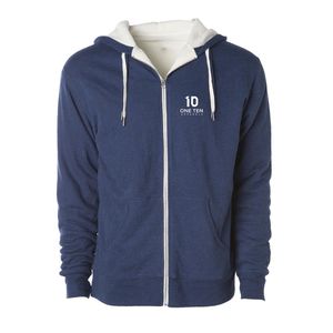 Sudadera con Capucha Unisex, Forro Polar Sherpa Grueso, Cierre Completo, para Invierno, Aire Libre y Uso Diario - Product Image 1