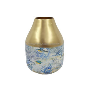 Jarrón de Flores de Hierro con Forma de Flor, el Más Vendido, para Bodas y Fiestas - Product Image 1