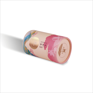cylinder craft <b>box</b> custom carton tube <b>box</b> for tea - Product Image 2
