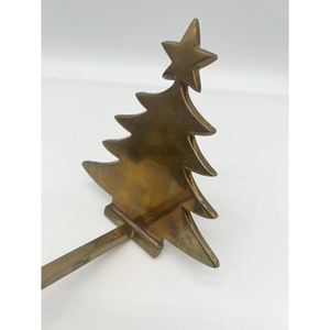 New Arrival Elegant Christmas Decorations Custom Stainless Steel Tree Shape <b>Stocking</b> <b>Holder</b> Eco Friendly Reusable 5'' Inch Tree - Product Image 6