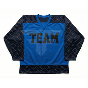 Uniforme de Hockey sobre Hielo OEM, Profesional, de Poliéster, Sublimado, Bordado, con Malla de Sarga, Ajuste para Adultos - Product Image 4