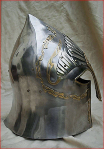Casque Viking en laiton, casque d'armure de Gondor avec ailes - Product Image 2