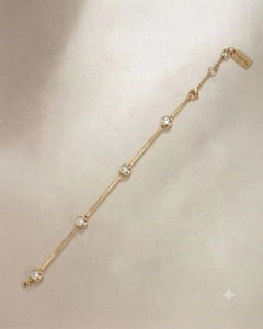 Pulsera de Oro de 14K con Diamantes Cultivados en Laboratorio HPHT CVD E VS, Joyería Fina para Mujer, Regalo para Ella, 0.35ct, Brazalete de Eslabones - Product Image 6