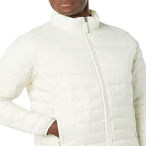 Puffer Jacket <b>Waterproof</b> <b>Warm</b> 100% Nylon Stand Collar Custom Printed Logo Winter Outdoor Streetwear Outerwear for Men - Product Image 5