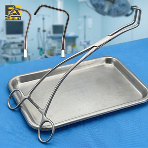 Pinces à calculs biliaires urologiques en acier inoxydable, instrument chirurgical manuel certifié CE, pour utilisation en chirurgie générale - Product Image 2