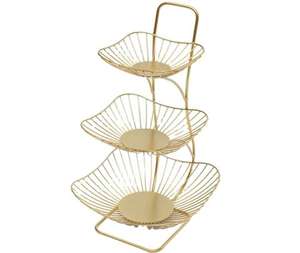 Panier de rangement en métal moderne et luxueux personnalisé avec un design écologique pour les centres de table, les banquets d'hôtel et une utilisation polyvalente - Product Image 3