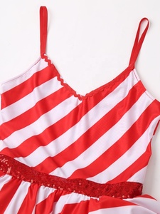 S-4XL Womens Cộng Với Kích Thước Giáng Sinh Kẹo Mía Nhảy Múa Trang Phục Underskirt Sọc Tutu Ăn Mặc Cho Giáng Sinh Theo Chủ Đề Đảng Năm Mới - Product Image 3