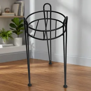 Support de pot de fleurs pour la décoration de la maison, du bureau, du jardin, du balcon |   Support de plante en métal pour plantes d'intérieur et d'extérieur - Product Image 3