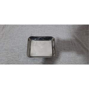 Plateau rectangulaire en acier inoxydable robuste, usage médical et restauration, anti-corrosion, compatible lave-vaisselle, plateau de service pour buffet - Product Image 1