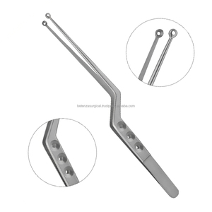 Pince à tumeur Yasargil Premium en acier inoxydable, baïonnette 22 cm, embout 3,0 mm, pour neurochirurgie - Product Image 1