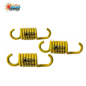 สปริงคลัตช์ CVT สีเหลือง SUN Racing Taiwan MIO100 1000RPM เหล็กแรงดึงสูง ให้การส่งกำลังที่ราบรื่น สำหรับรถสกู๊ตเตอร์ ชุดอัพเกรดอะไหล่ทดแทน - Product Image 1