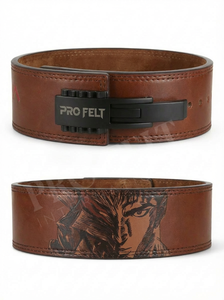 อุปกรณ์ออกกำลังกายหนังวัวแท้แบบกำหนดเองขายส่ง สายรัดพยุงหลังแบบรัดแน่นพร้อมหัวเข็มขัดแบบคันโยกสำหรับยกน้ำหนัก - Product Image 3