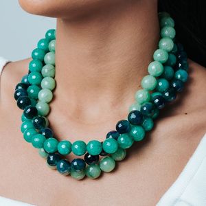 Collar con Colgante de Resina APEX ALIGN, Hecho a Mano, Artístico, con Diseño de Paz, Cadena Ajustable, para Mujer, Regalo - Product Image 1