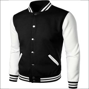 Chaqueta Varsity Personalizable para Hombre OEM, Nuevo Diseño de Moda con Estilo Holgado, Bordado, Impresión Puff y Técnicas de Chenille - Product Image 2
