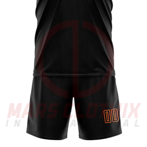 Conjunto de camiseta y pantalones cortos de fútbol de alta calidad a precio mayorista, uniforme de fútbol con diseño impreso digital personalizado de alta calidad. - Product Image 6