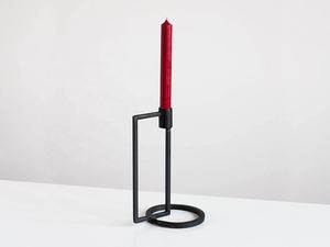 Contemporary Decorative Matte <b>Black</b> <b>Candle</b> Stands Tapper <b>Candle</b> <b>Stick</b> Stands Premium Pure Long Lasting <b>Candle</b> Stands - Product Image 2