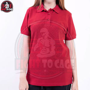 Meilleur fournisseur, nouvelle arrivée, mode féminine, décontractée, nouveau design, manches courtes, couleur unie, coton de haute qualité, polyester, polos - Product Image 4