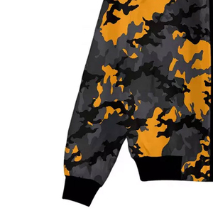 Wholesale Custom Men'<b>s</b> Baseball Style Varsity <b>Jacket</b> Premium Quality Satin Stand Collar Winter Sublimation Printing Eco-Friendly - Product Image 2