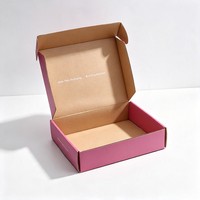 Boîtes d'emballage haut de gamme pour bijoux, en carton ondulé avec revêtement UV et logo personnalisé imprimé pour le e-commerce