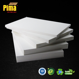 PVC WPC Foam Board <b>Sheet</b> White Color 20mm <b>Thick</b> 0.6 G/cm3 Density for Cabinet Door Panels Wall Cladding Material - Product Image 4