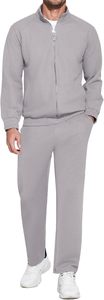 Ensemble de survêtement en molleton français 300 GSM personnalisé pour homme, deux pièces, sweat à capuche et pantalon de jogging, couleur bordeaux unie, logo brodé, coupe premium - Product Image 2