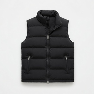 2026 Trendy Classic for Winter Waterproof Puffer Vest 3D Embroidery Custom Logo Men Women Casual Outer Wear Brand - Product Image 2