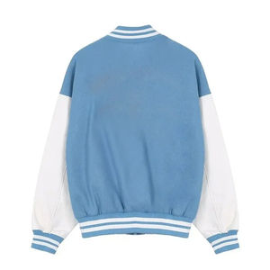 เสื้อแจ็คเก็ตวาร์ซิตี้คอตั้งสไตล์วินเทจสำหรับผู้ชายคุณภาพสูงแบบขายส่งปี 2025 เสื้อผ้าลำลองสำหรับฤดูหนาว - Product Image 3