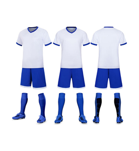 <b>Orange</b> Soccer Jersey Set Adult Men Polyester Breathable OEM Service - Product Image 2