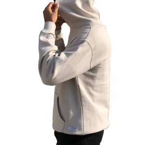Pull à capuche ample et décontracté pour hommes 100% sweat-shirt surdimensionné en molleton de coton vêtements d'hiver prix de gros OEM ODM - Product Image 3