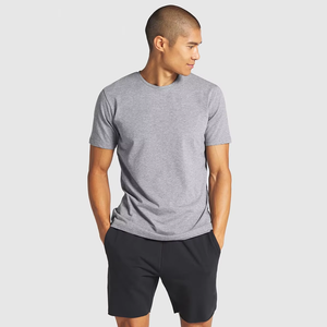 T-shirts de sport d'été pour hommes, vêtements de sport extensibles, vêtements de sport athlétiques, vêtements de fitness pour la salle de sport, t-shirt à manches courtes pour hommes - Product Image 3