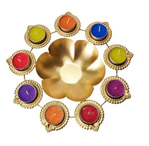 Cuenco de Loto Promocional para Decoración de Puja, Cuenco de Latón Duradero para el Hogar, Cuenco Flotante de Loto Diwali para Diya - Product Image 4