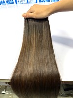 Extensions de Cheveux Humains Vierges 100% Vietnamiens, Tissage Direct Usine Économique, Super Double Drawn, Sans Couture, Plats, Plusieurs Couleurs, Cheveux Raides