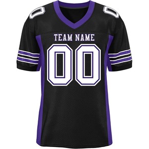 Professional American Football Jersey Moisture Wicking Fabric Digital Print Custom Logo OEM ODM Supplier Performance Wear - Product Image 5