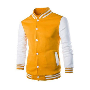 Blouson coupe-vent léger à capuche personnalisé avec logo pour homme, style uniforme de baseball, taille XS, pour le printemps, veste de sport universitaire en tissu d'hiver - Product Image 2