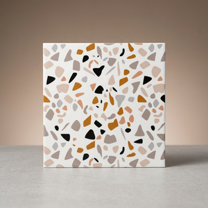 400x400mm béton corps entier granit aspect terrazzo conception finition brute porcelaine carreaux de sol rustiques 16x16 pouces carreaux de céramique - Product Image 4