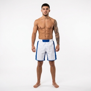 Shorts MMA personnalisables de qualité supérieure pour adultes unisexes, durables, respirants, 100% polyester, légers, séchage rapide, 180g - Product Image 2
