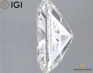 Diamant de laboratoire CVD de 4,50 carats, couleur F, pureté VVS2, taille coussin, avec certificat IGI, pour bijoux audacieux - Product Image 4
