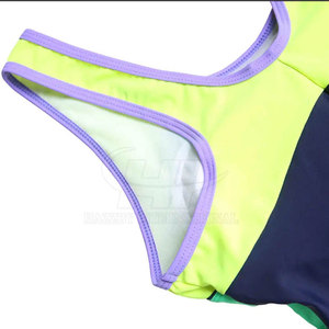 Traje de Baño Duradero de Alta Calidad para Mujer, de Una Pieza, Corte Alto, con Logotipo Frontal, de Secado Rápido, Transpirable y de Larga Duración - Product Image 5