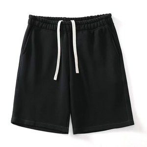 Pantalones Cortos Bermuda de Algodón de Color Sólido 2026, Cintura Elástica con Cordón, Pantalones Cortos Deportivos Transpirables de Punto para Hombre y Mujer - Product Image 2