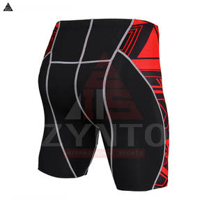 กางเกงรัดกล้ามเนื้อสำหรับเพาะกายแบบสั่งทำจากปากีสถาน กางเกงรัดกล้ามเนื้อสำหรับออกกำลังกายและวิ่งสำหรับผู้ชาย - Product Image 3